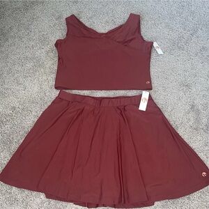 HONEY MARK SWIM SKORT SET HONEYMARK NWT SKIRT SUGAR SKORT WITH TOP